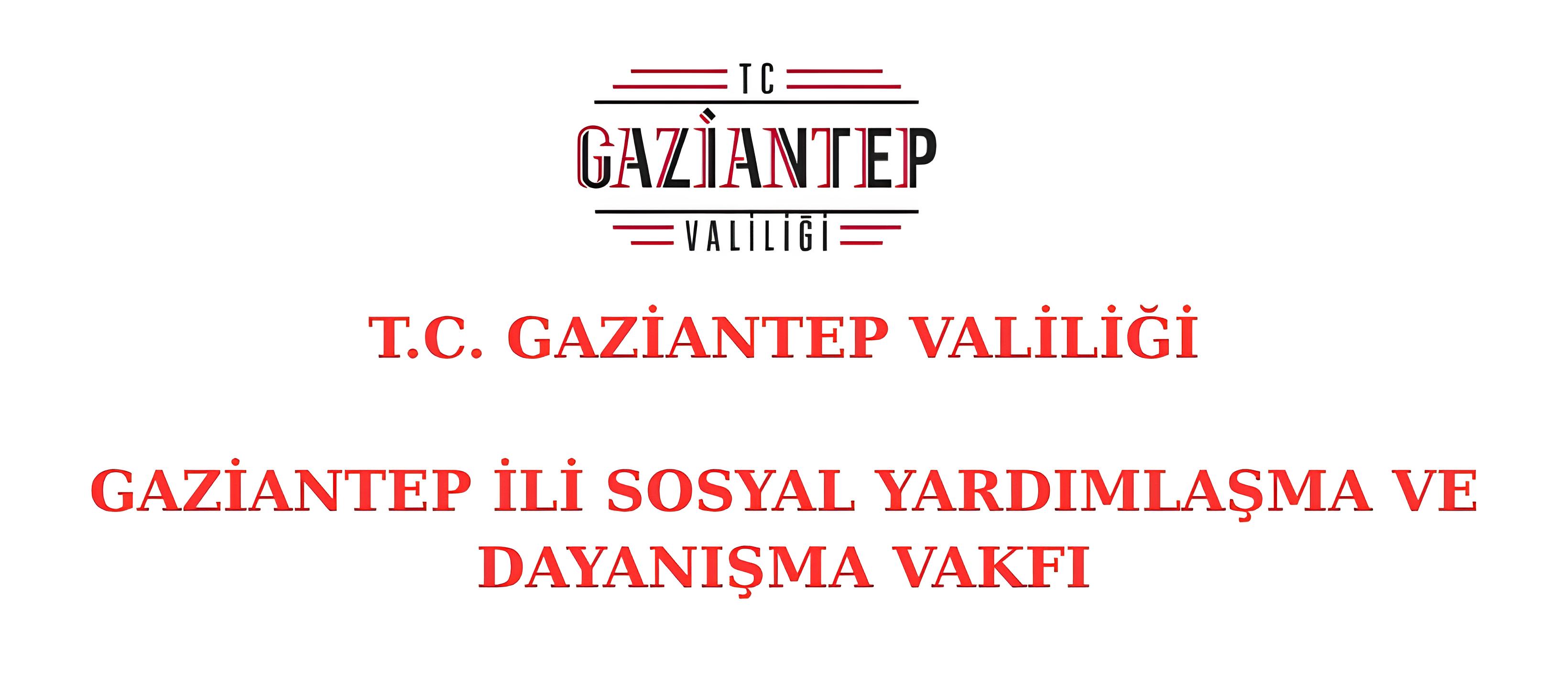 Gaziantep İli Sosyal Yardımlaşma Ve Dayanışma Vakfı